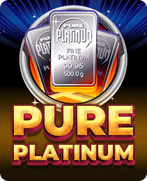 Pure Platinum slot game on 777cX Game app